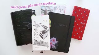 mid-year planner update 📚 techo kaigi 2023 | hobonichi, personal rings & bullet journal