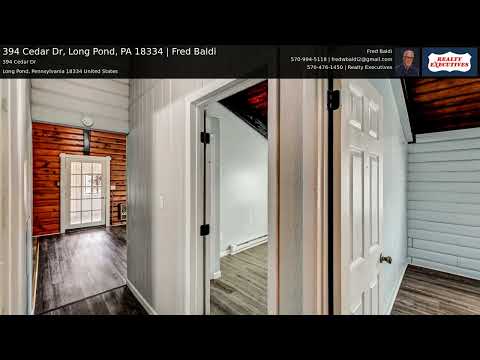 394 Cedar Dr, Long Pond, PA home video tour