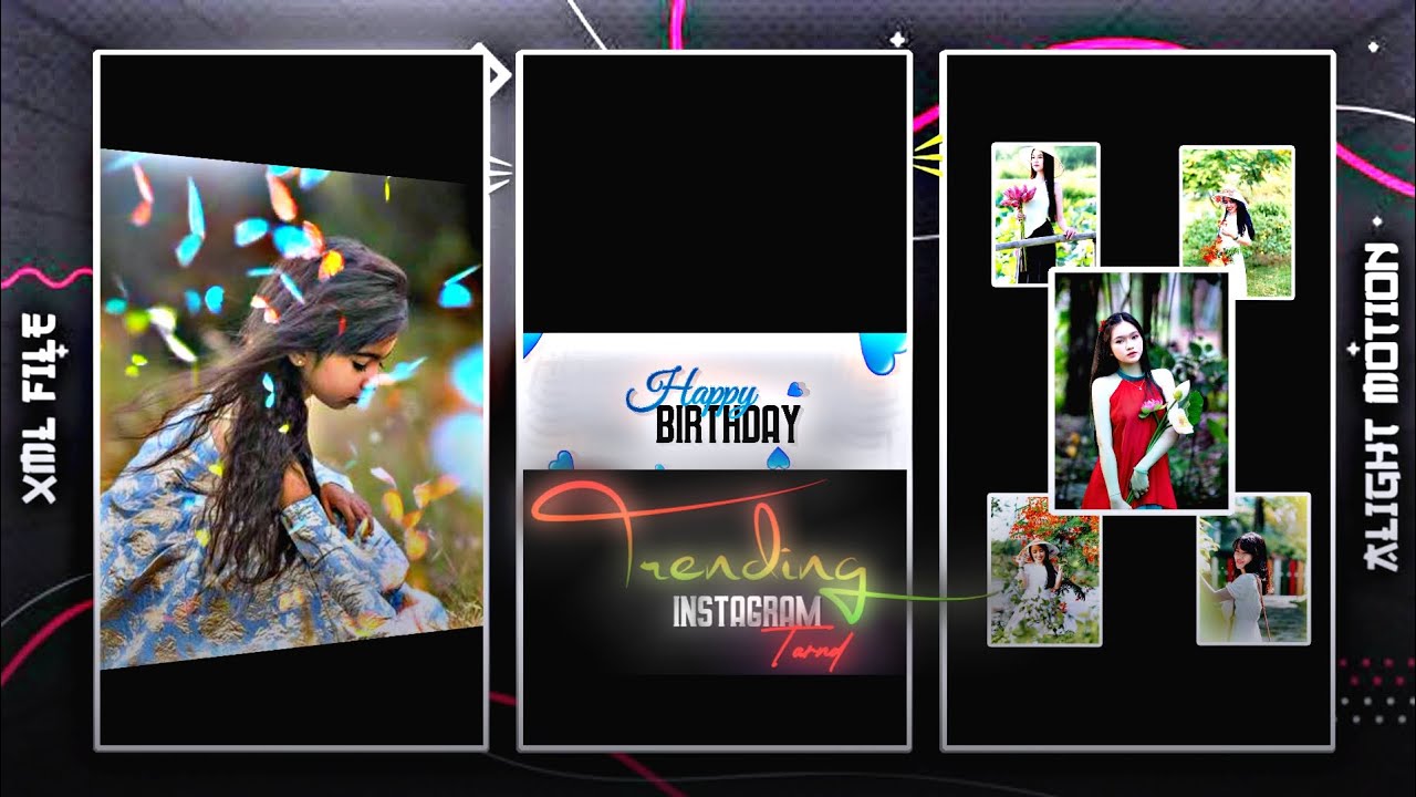 Happy birthday...💖😘 New Trending Xml..!🌈💫Xml File📁||  Xml File Alight Motion || Xml File🔰