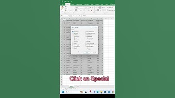 Delete blank rows in Excel shortcut #shorts  #youtubeshorts #exceltips #exceltricks