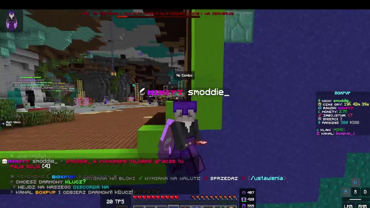 PINGMC - Dominacja serwerka 😎 Full set 12 ☠ Top Donate = Miecz 12💖