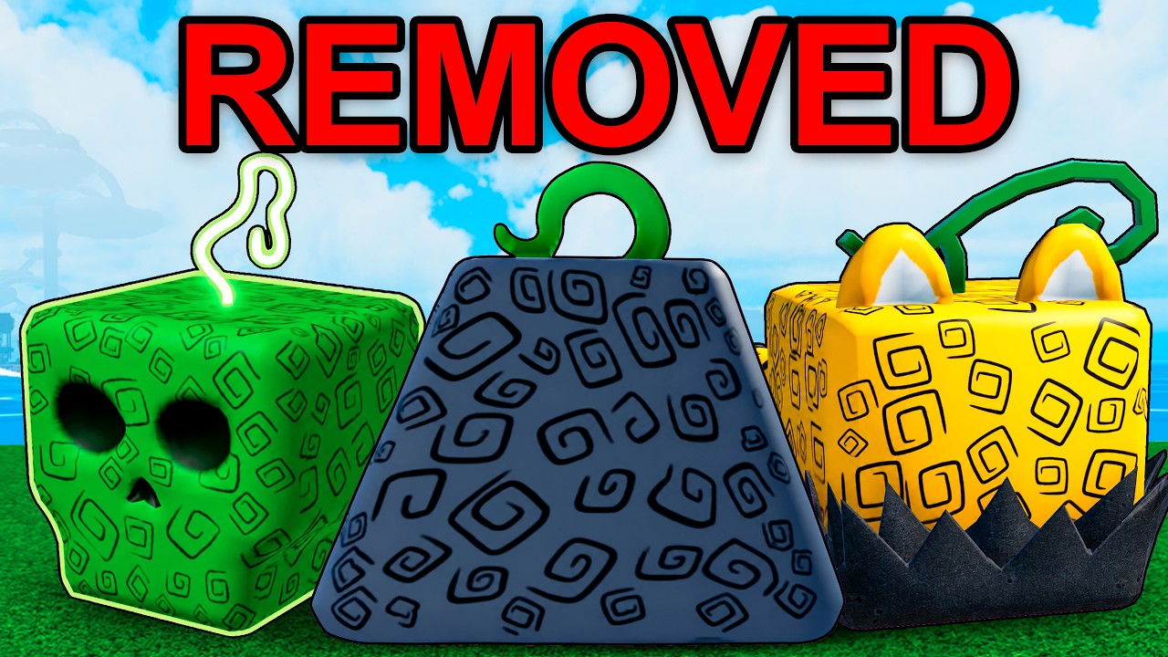ALL Blox Fruits items that are GONE Forever..