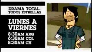Cartoon Network La. Drama Total, Todos Estrellas Nuevos Episodios Promo