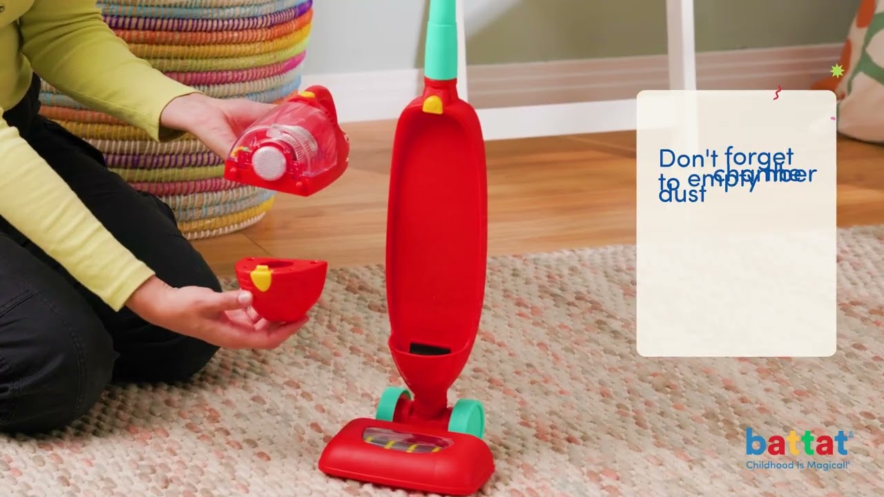 Battat - Tidy Tot Vacuum - Instruction Video