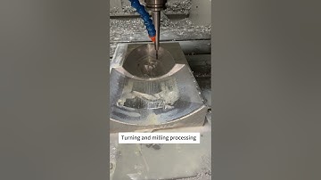 Turning and milling parts processing#cnc #cncmachine #cncturning#lathe#milling  #turning