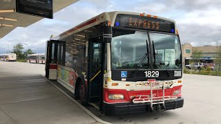 En Route: TTC Route 199B (now 939B) Finch Rocket Express | 1829 | Scarborough Centre - Finch West