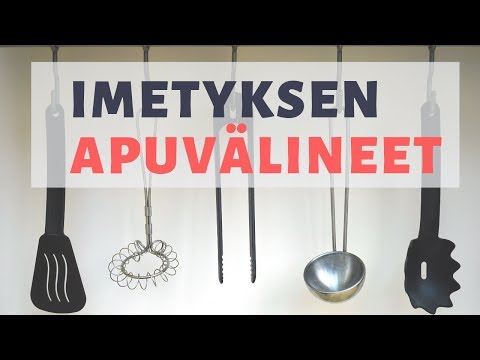 Video: Vasta-aiheet Imetykseen