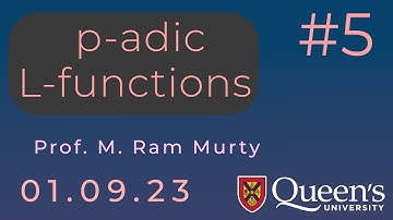 Lecture 5: p-adic L-functions