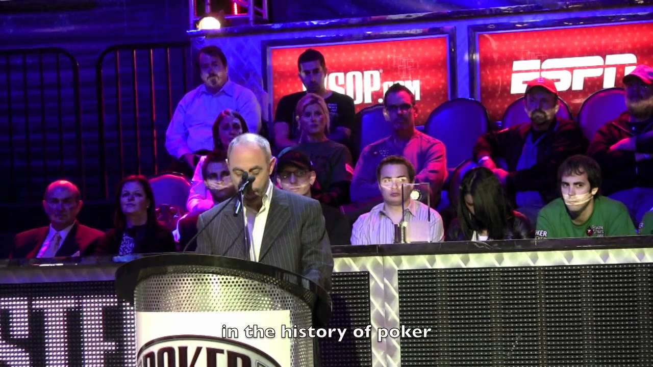 Barry Greenstein's Poker Hall of Fame Acceptance Speech
