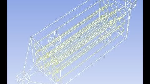 CFD simulation of customize shell and tube heat exchanger having multiple tubes (Part-3)