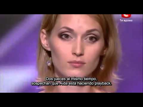 Aida Nikolaychuk  Sorprendio a Todos Con Su Voz