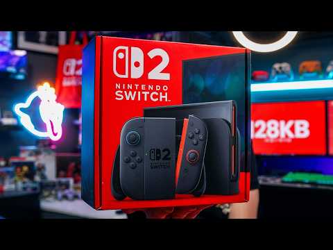 Nintendo Switch 2 Unboxing & Comparisons - YouTube