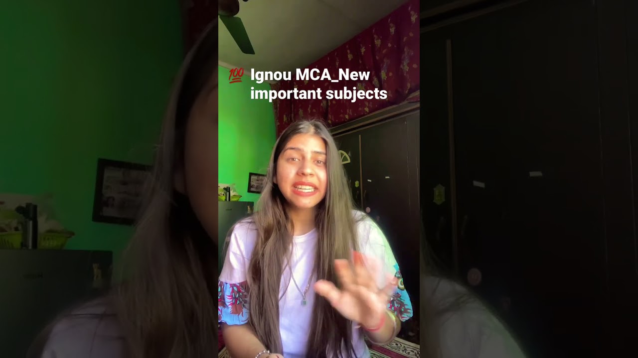 IGNOU MCA Details | IGNOU MCA subjects | IGNOU admission 2023 | Dangwal Chandra