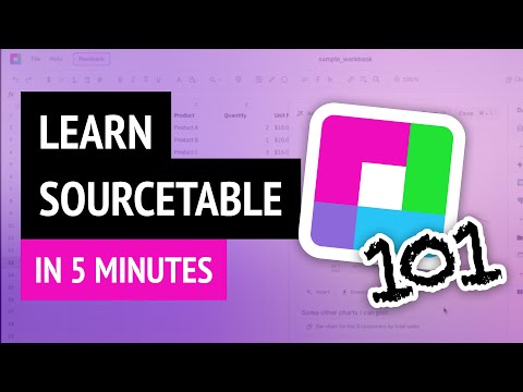 Sourcetable video