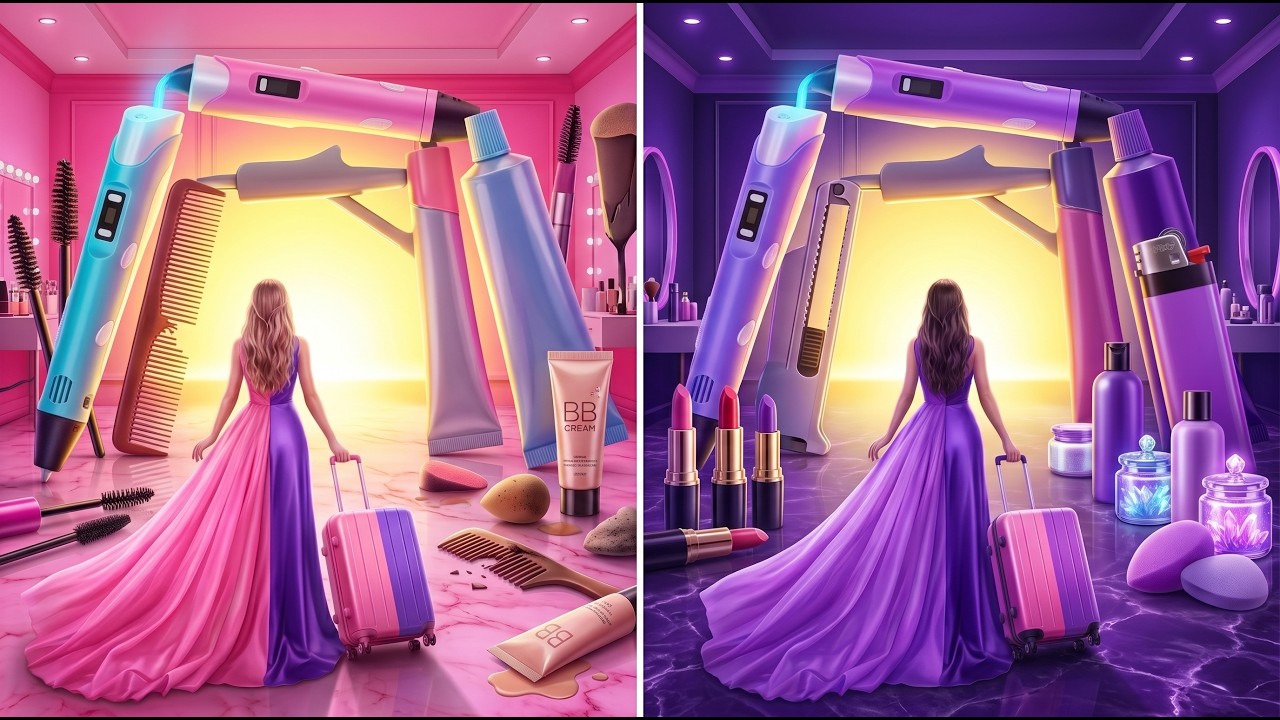 割れたコスメ vs. 天才的な美容テクニック 😱💄
