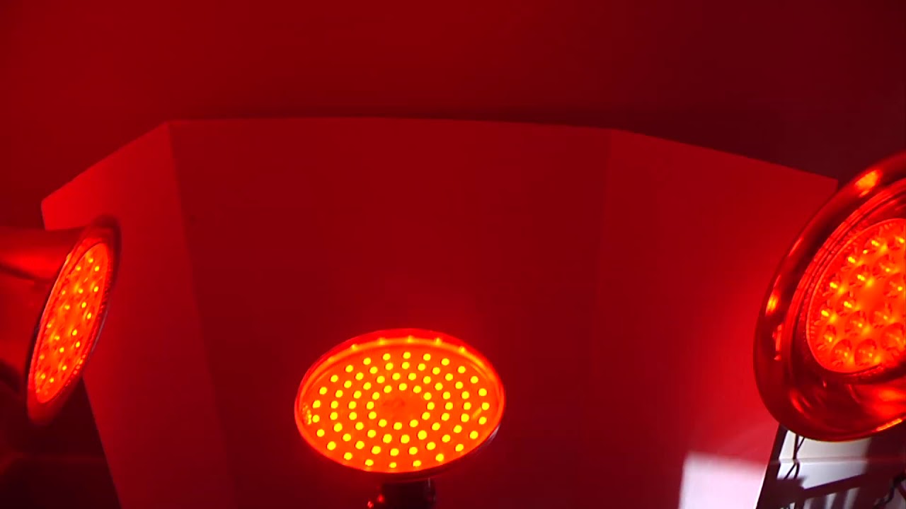 Red Light Therapy booth YouTube
