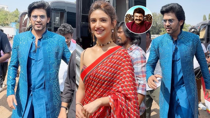 Sreeleela and Naveen Polishetty Snapped at Unstoppable season 4 | Balakrishna | NSE