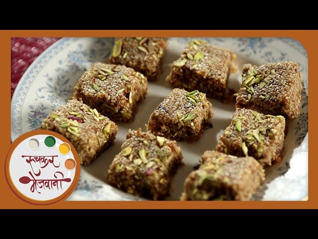 Tilachi Vadi (Soft) | Sankrant Special | Maharashtrian Sweet | Recipe by Archana in Marathi | Ruchkar Mejwani