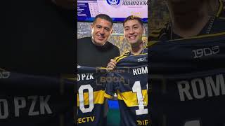 LUCHO, TIAGO PZK, ROMAN RIQUELME (BOCA JUNIORS EN LA BOMBONERA 💙💛💙)