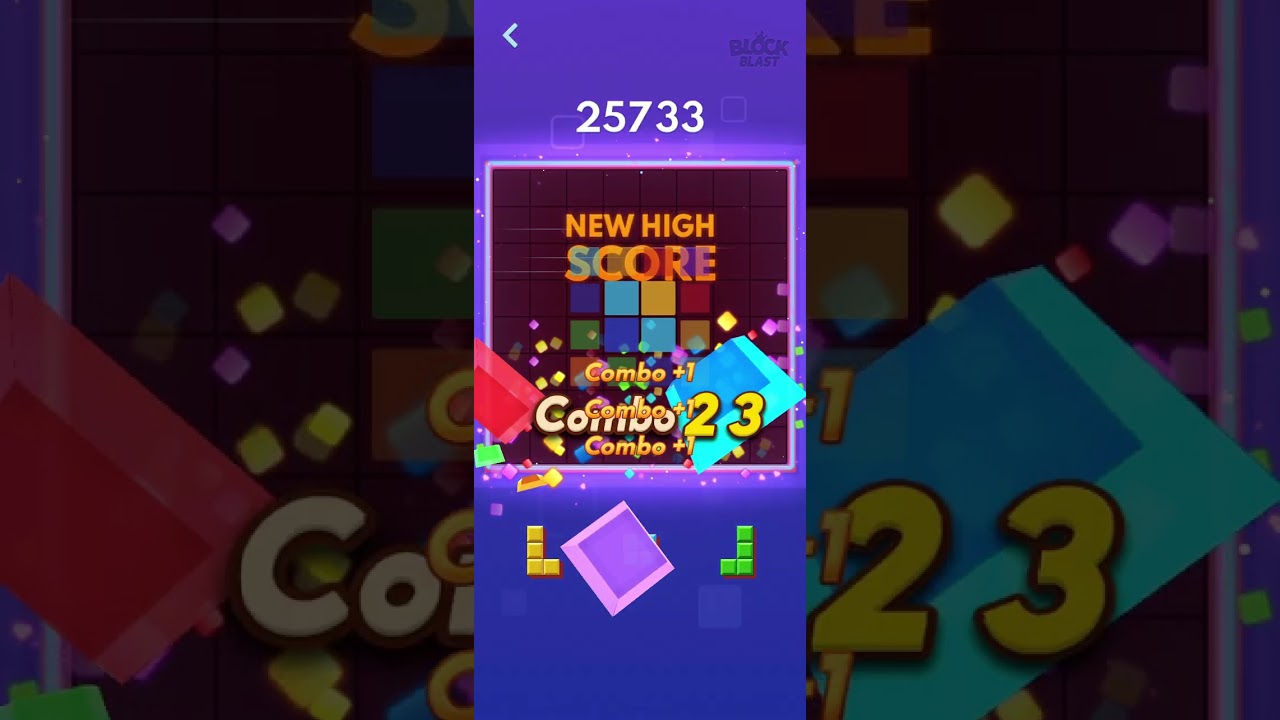 My diabolical block blast gameplay 😭✌️