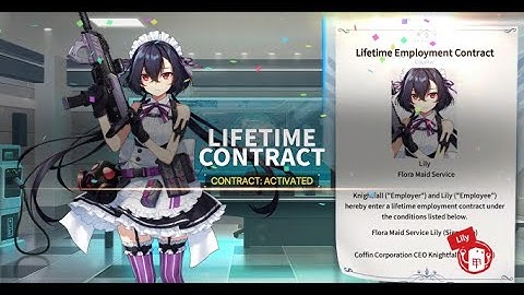 Counter:Side Lily Lifetime Contract