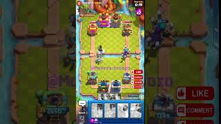 ClashRoyale 👑👑vs 👑👑W #clashroyale #stratagy #smash #battle #mobilegame #shorts