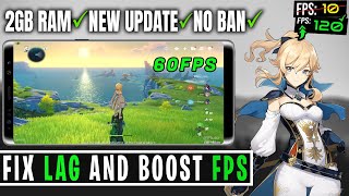 How To Fix Lag In Genshin Impact - Boost FPS On Any Android | 1.4 New Update