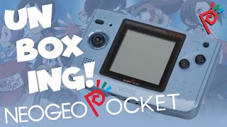UNBOXING - NEO GEO POCKET COLOR - BLUE screenshot 3