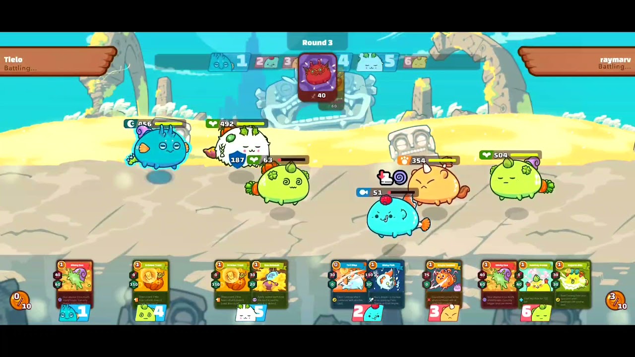 New Axie Gameplay | Dusk Plant Plant | Duskminator Team Build Ft. Cute Bunny Plant 