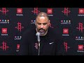 Ime Udoka on Jalen Green's triple-double in loss to Hawks