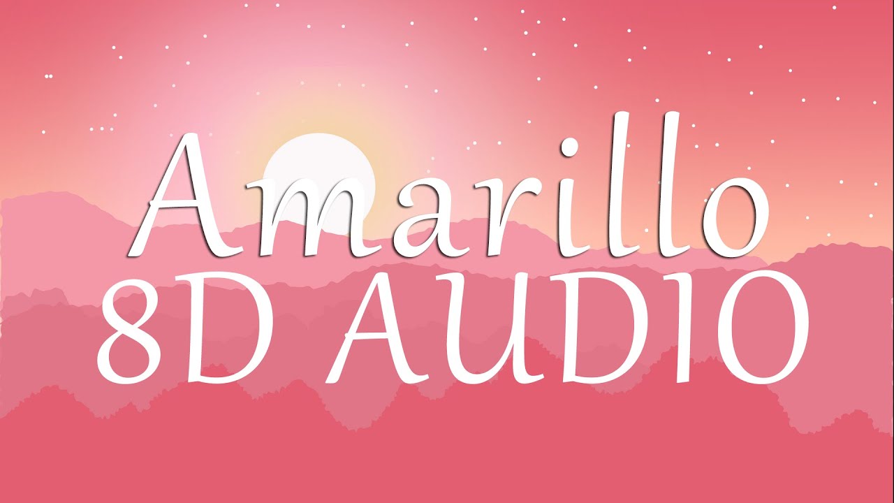 J Balvin - Amarillo (8D AUDIO) 360°