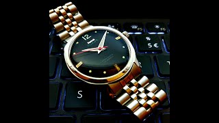 Unboxing HMT Pilot!! Review of Classic Black Dial hand wound mechanical wristwatch.