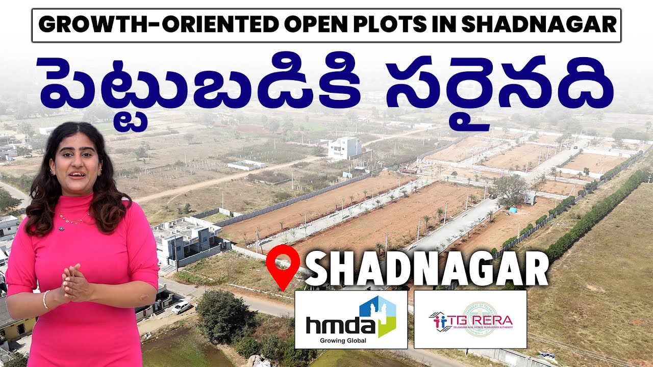 HMDA Open Plots in Shadnagar – Secure Your Future Today