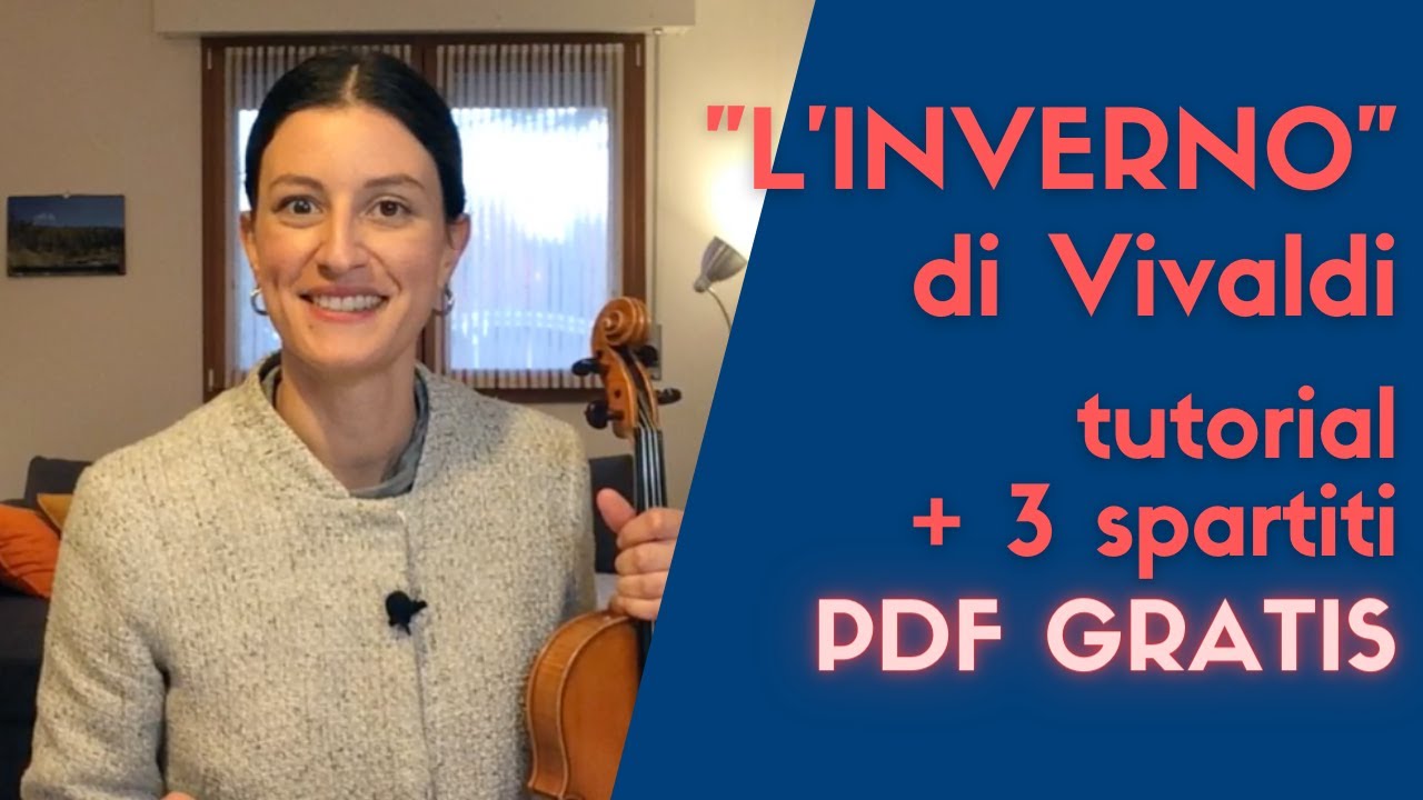 IMPARA A SUONARE VIVALDI CON IL VIOLINO Tutorial di violino per 3
