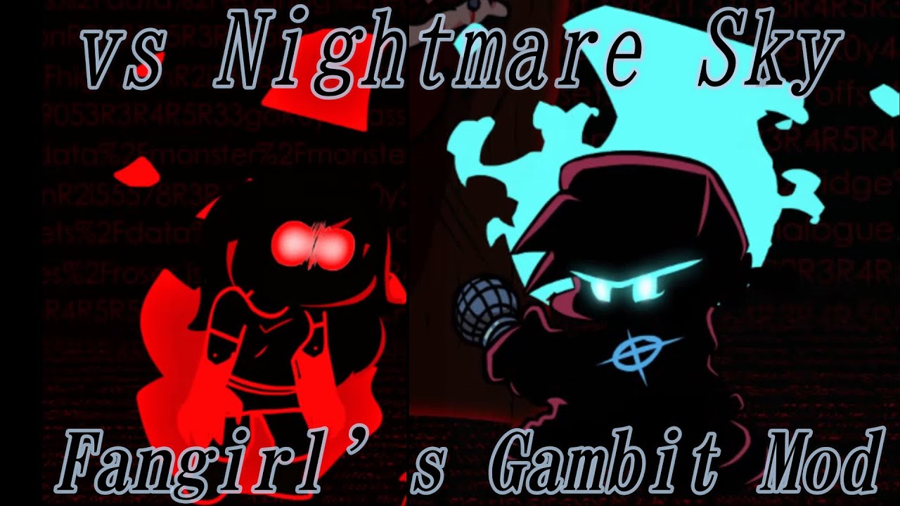 Friday Night Funkin` Vs Nightmare Sky | Fangirl’s Gambit Mod - YouTube
