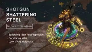 Shotgun Shattering (Impale+Deadeye) 3.7 - YouTube