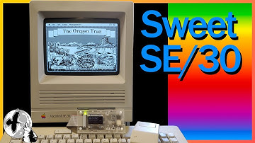Apple Mac SE/30 CRT Flicker Fix + Floppy EMU & Blue SCSI Install
