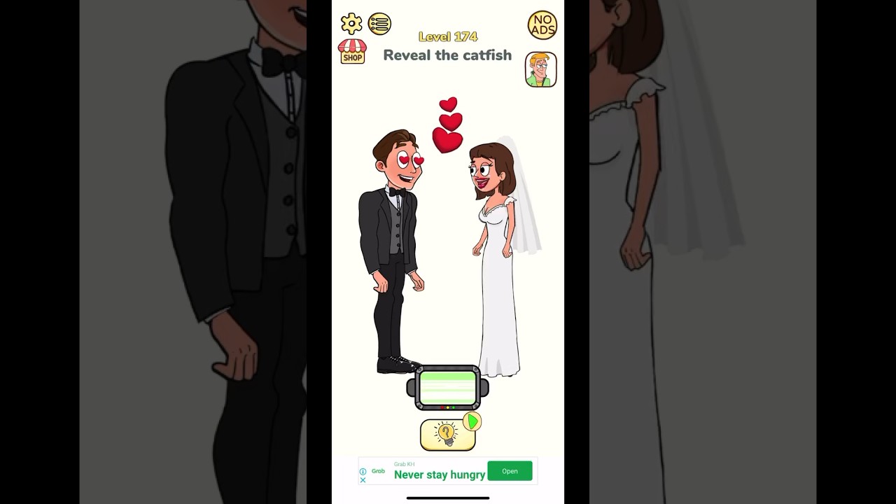 Reveal the catfish level 174😑games YouTube