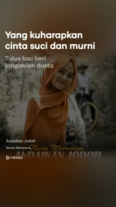 Andaikan jodoh-Nazwa marwiana