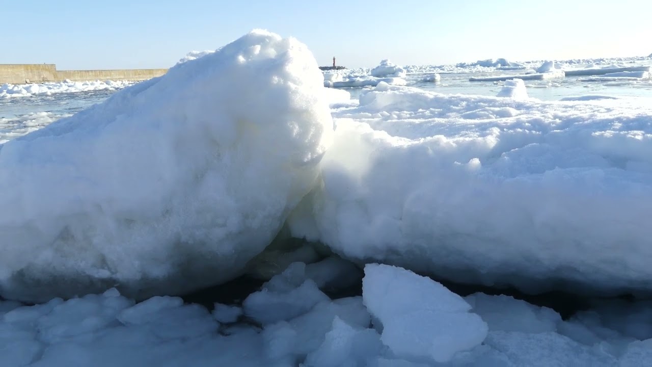 20240217流氷鳴き：標津町（北海道） - YouTube