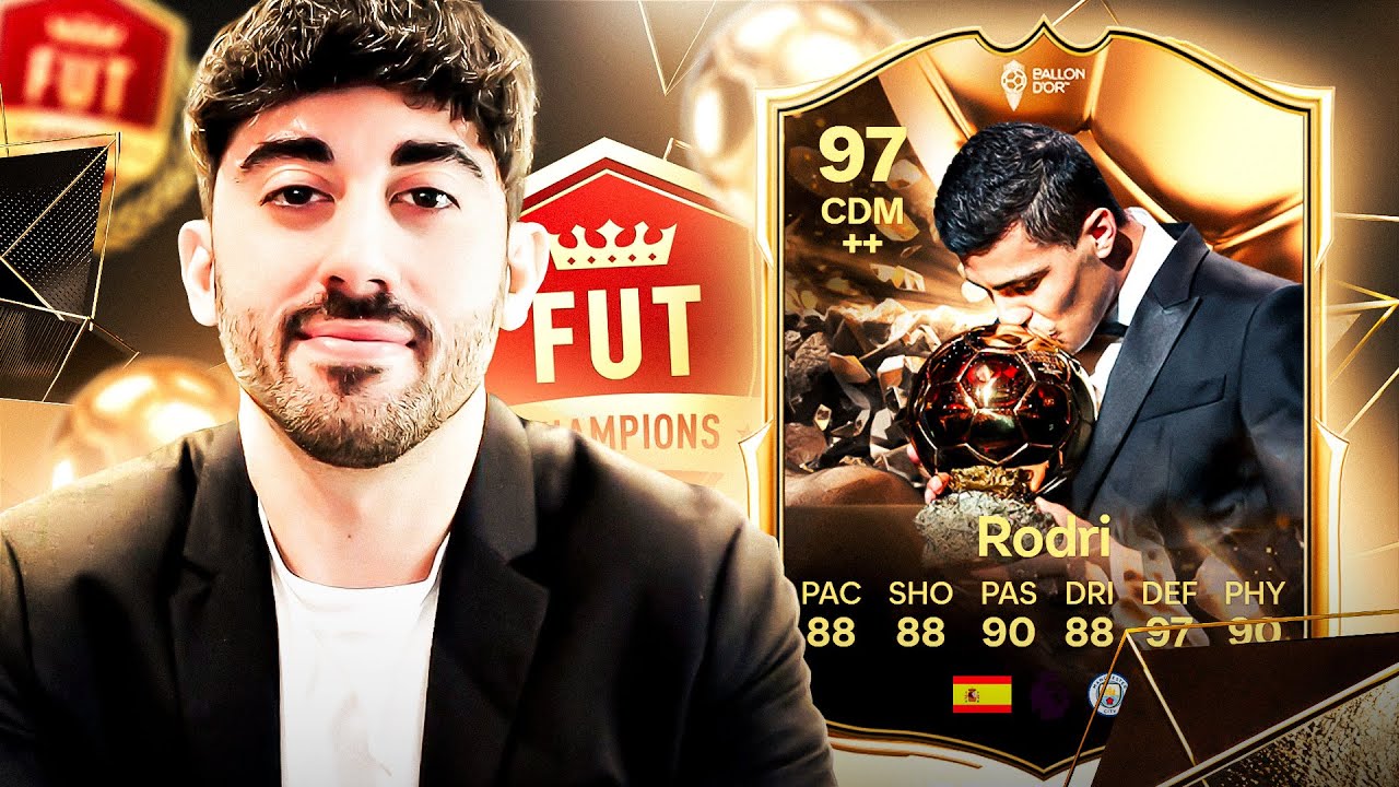 FUT CHAMPIONS con RODRI BALON de ORO | EA FC