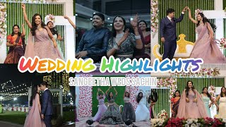 SANGEETHA WEDS SACHIN || WEDDING HIGHLIGHTS || Calista wedding company