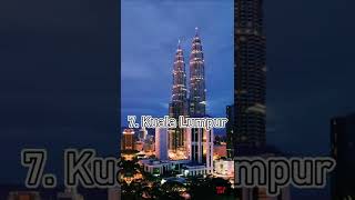 Top 10 BEST Cities to Visit in Asia || Asia Travel Guide  #viral #shorts #shortsvideo #asia #2022