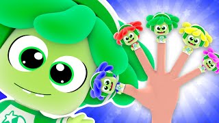 Finger Family With Colors 💚 MINITUNS 🌈+ More Kids Songs | Toddler Learning