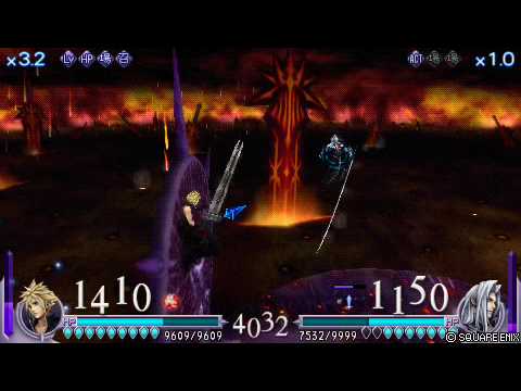 DISSIDIA セフィロスがもはや敵でないクラウド