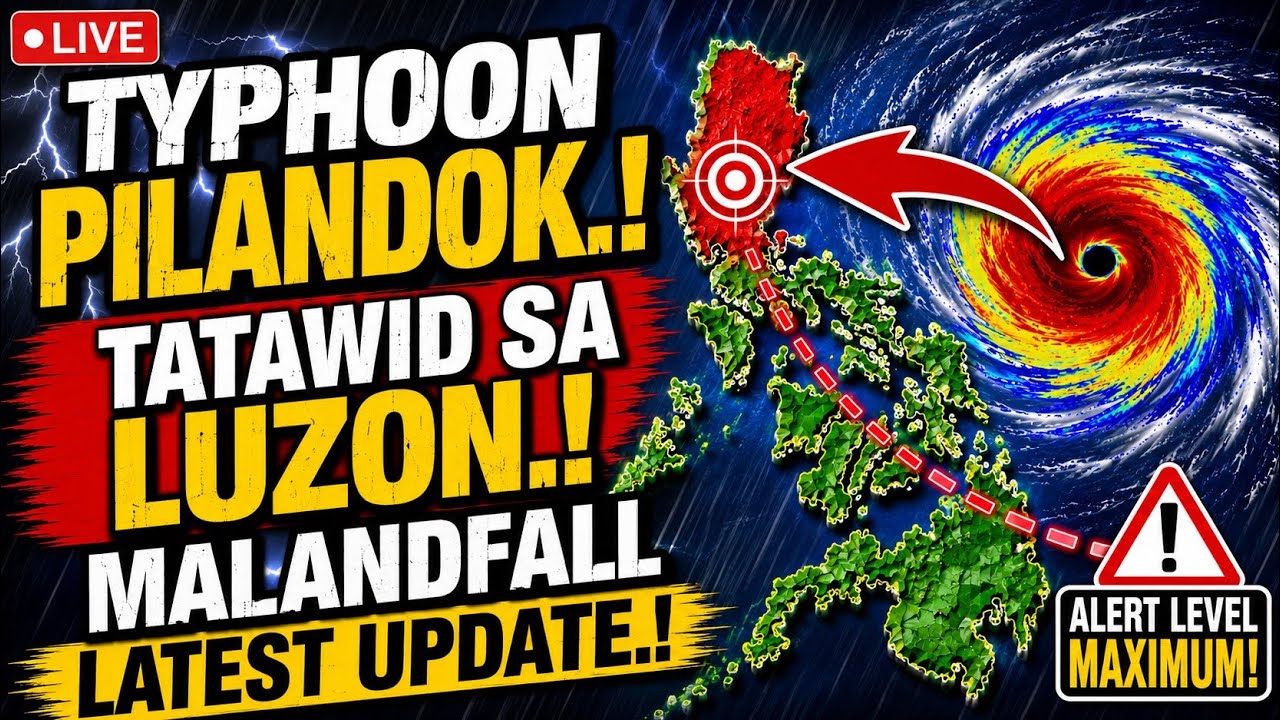 WEATHER FORECAST TODAY | SEPTEMBER 1, 2026 TYPHOON PILANDOK, DITO MANANALASA #latest #update #new
