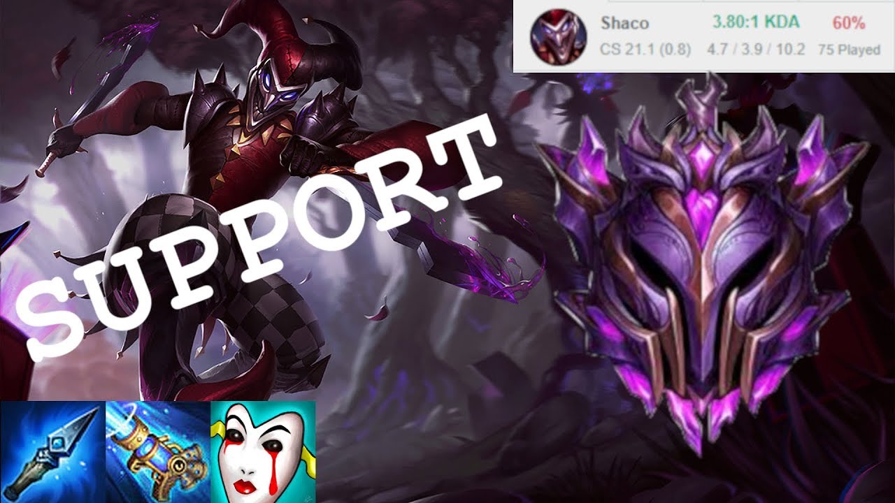 How To Carry With Shaco Support | Master EUW - YouTube