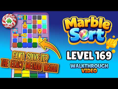 Marble Sort Level 169 Walkthrough & Solution