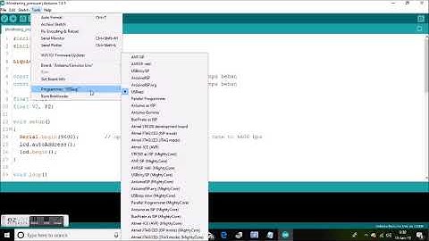 burn arduino bootloader using usbasp