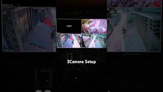 Home setup Dahua 3 camera setup #cctv #foryou #viral #trending #youtubers